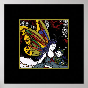 Winter Fairies Poster