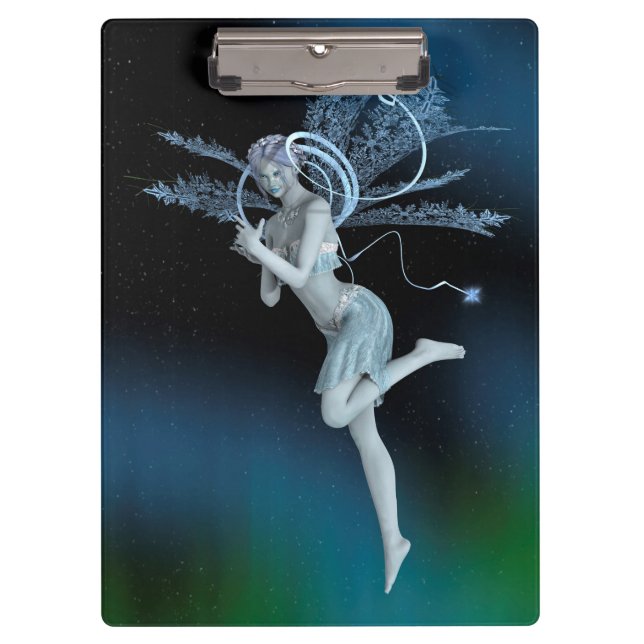 Winter Fairy Clipboard (Front)