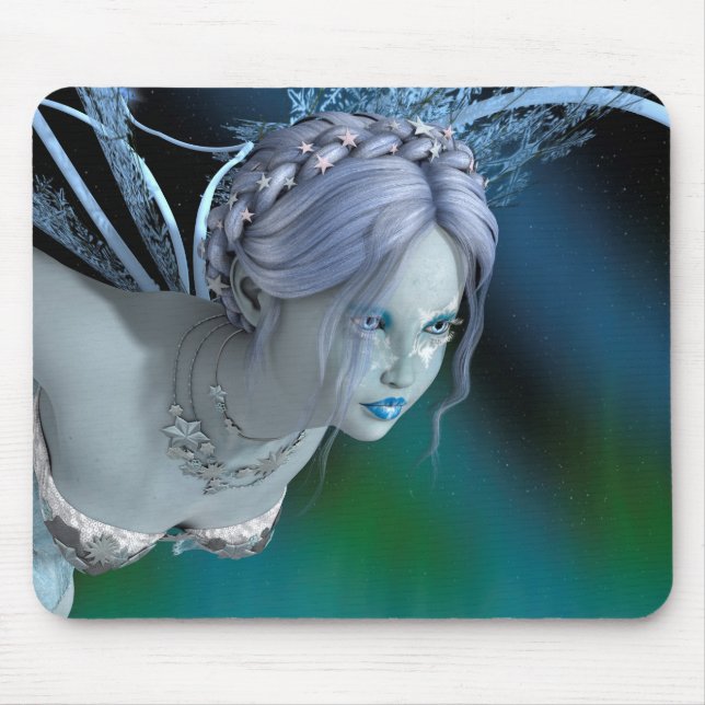 Winter Fairy Mouse Mat (Front)