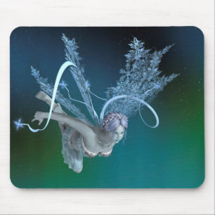 Winter Fairy Mouse Mat