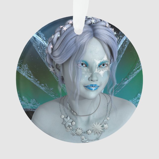 Winter Fairy Ornament (Front)