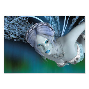Winter Fairy Photo Print
