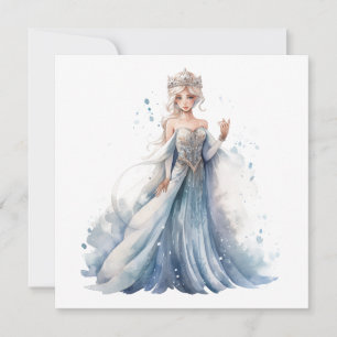 Winter Fairy Queen Card