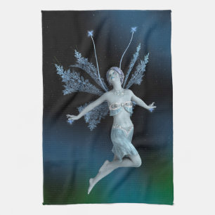Winter Fairy Tea Towel