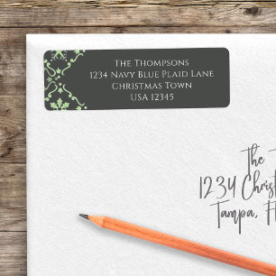 Winter Family Return Address Christmas