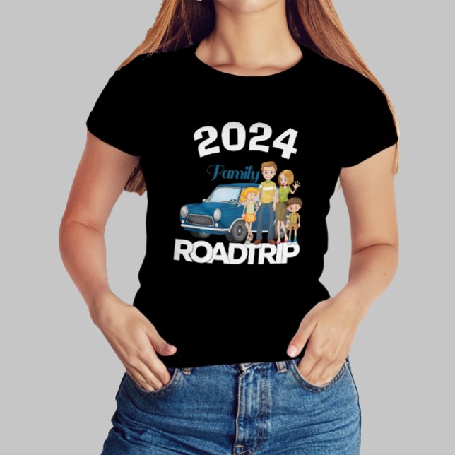 Winter Family Road Trip 2024, Family Holiday trip T-Shirt (Family Time together)