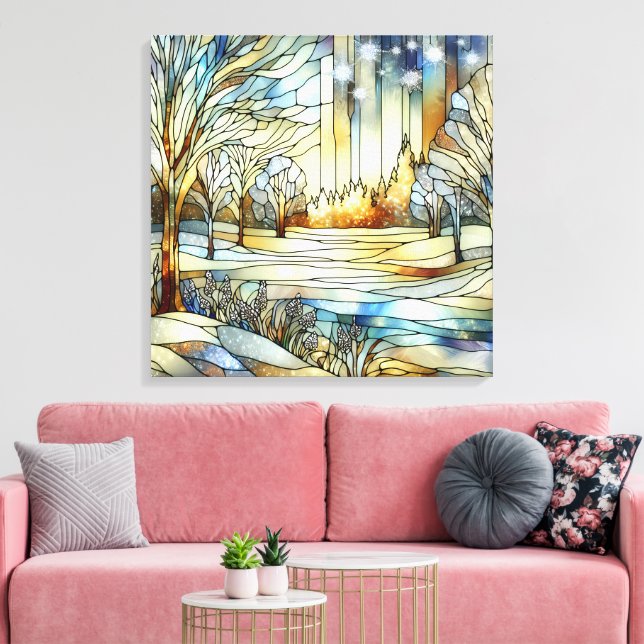 Winter Fantasy Canvas Art (Insitu(LivingRoom))