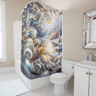 Winter Fantasy Shower Curtain