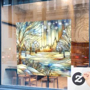 Winter Fantasy Window Cling