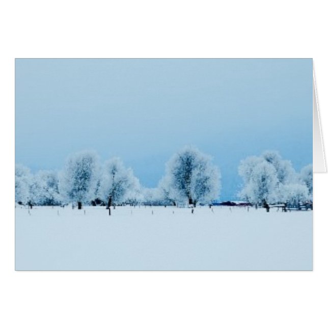 Winter Farm (Front Horizontal)