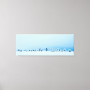 Winter Farm Canvas Print