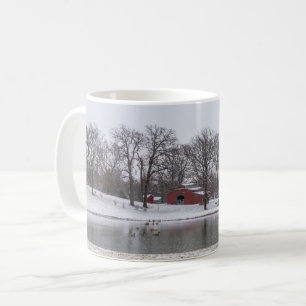 Winter Farm Pano Coffee Mug