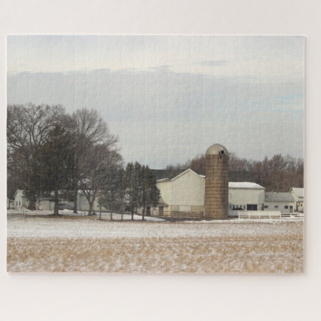 Winter Farm Photo Puzzle (Creator Uploaded)