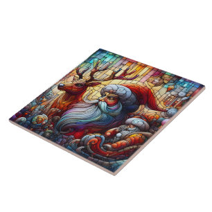 Winter fest with Santa & reindeer! Tile
