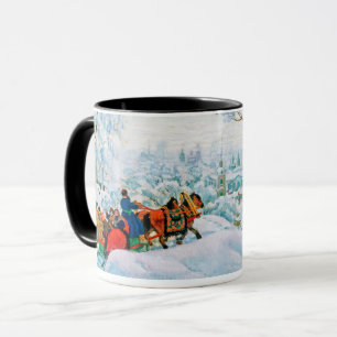 "Winter". Fine Art Christmas Gift Mug