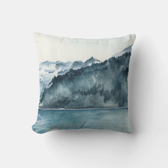 Winter Fjords Cushion (Front)