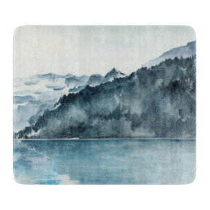 Winter Fjords Cutting Board