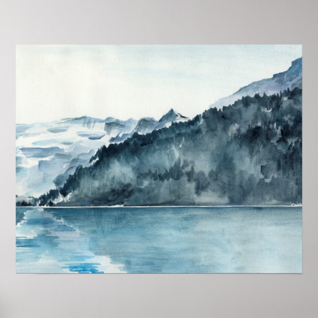 Winter Fjords Poster (Front)