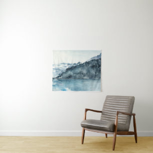 Winter Fjords Tapestry