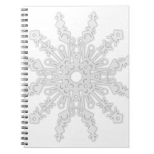 Winter Flake V Notebook