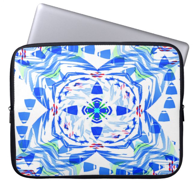Winter Fleurs...... Laptop Sleeve (Front)