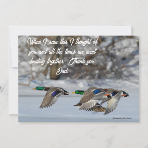 Winter Flight Holiday Card