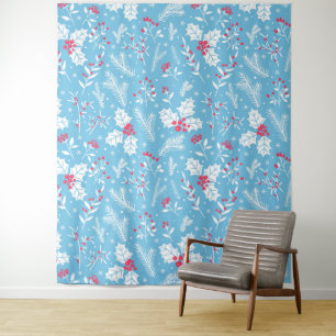 Winter flora 2 tapestry