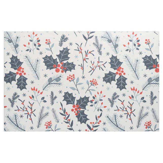 Winter flora fabric (Fat Quarter)