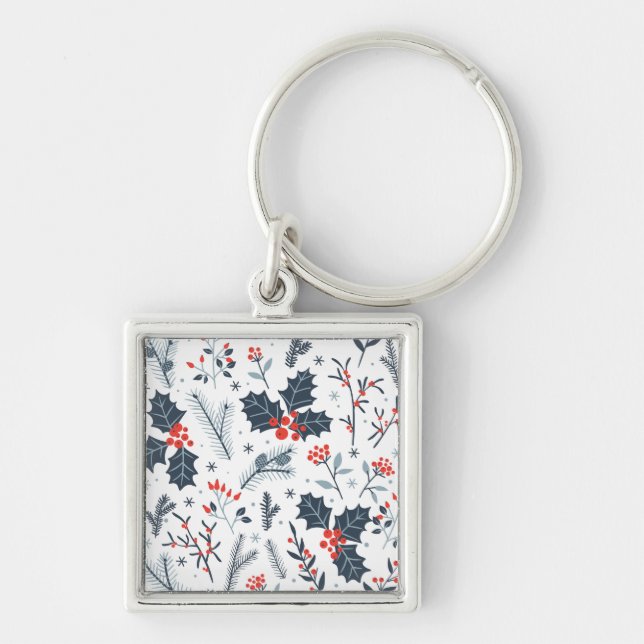 Winter flora key ring (Front)