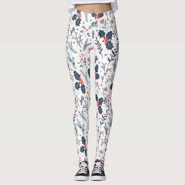 Winter flora leggings (Front)