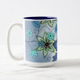 Winter Floral Mug