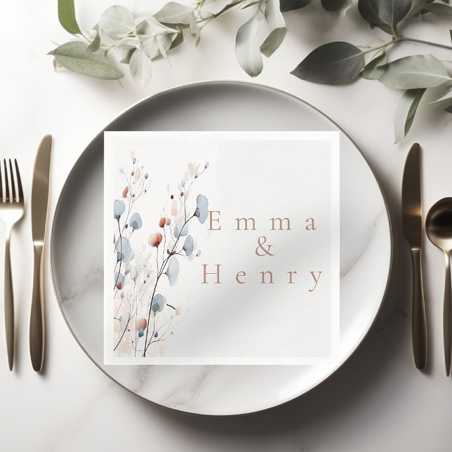  Winter floral  Napkin (Creator Uploaded)