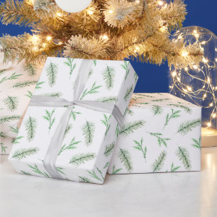 Winter Floral Wrapping Paper