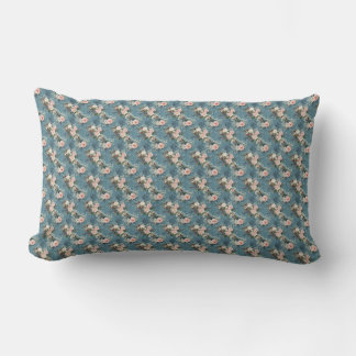 Winter Florals Lumbar Cushion