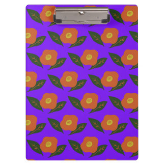 Winter Flower Clipboard