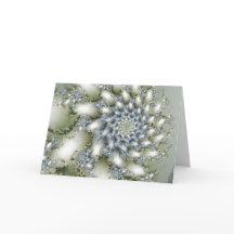 Winter Flower with Season's Greetings