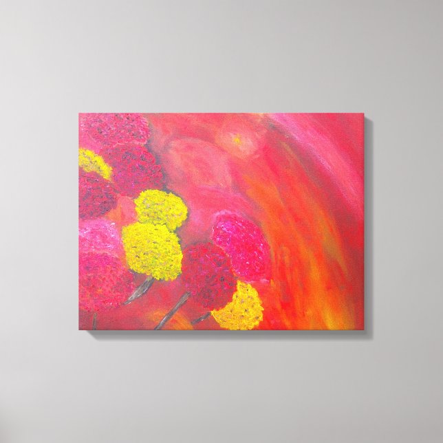 Winter flowers 16x20 wrapped canvas (Front)