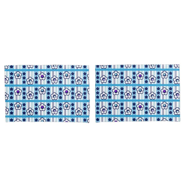 Winter Flowers Pillowcase (Front-Set)