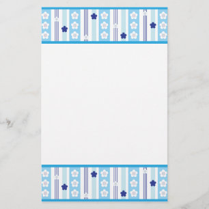 Winter Flowers Stationery