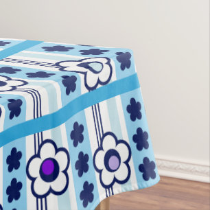 Winter Flowers Tablecloth