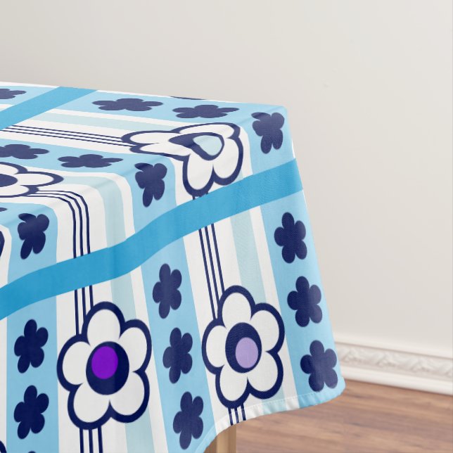 Winter Flowers Tablecloth (In Situ)