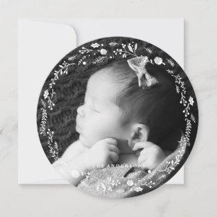 Winter Foliage  Christmas Holiday Card