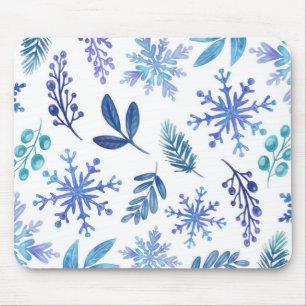 Winter Foliage Mouse Mat