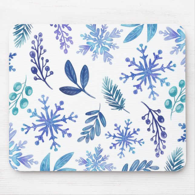Winter Foliage Mouse Mat (Front)