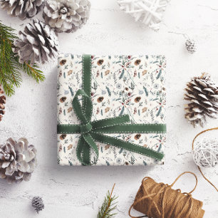 Winter Foliage Wrapping Paper
