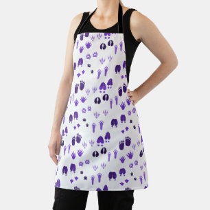Winter Footprints Apron