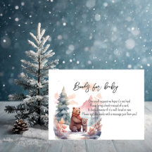 Winter Forest Bears  Books for Baby