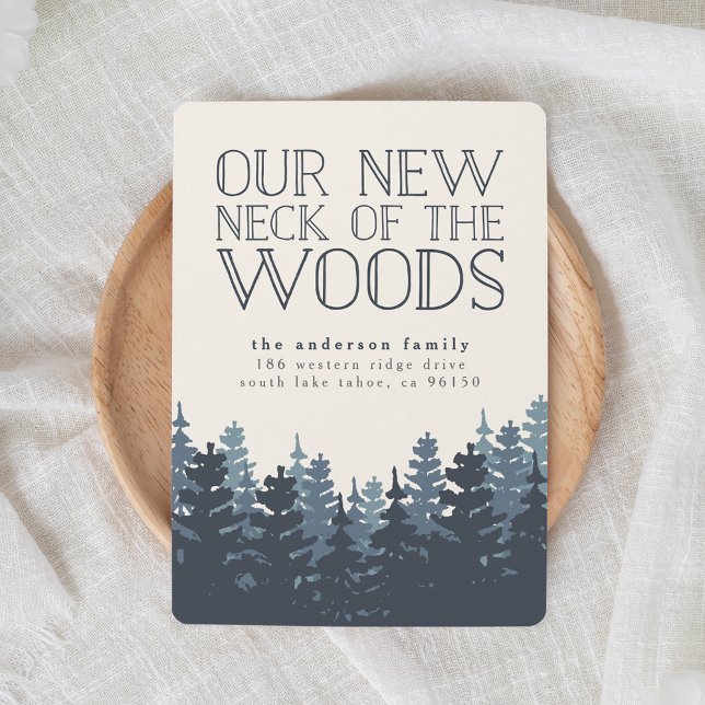 Winter Forest | Blue Pine Tree Moving Announcement (Creator Uploaded)