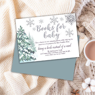  Winter Forest   Books for Baby Enclosure Card