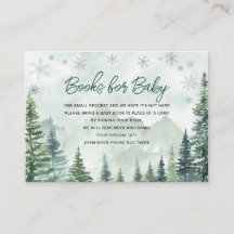 Winter Forest Books for Baby